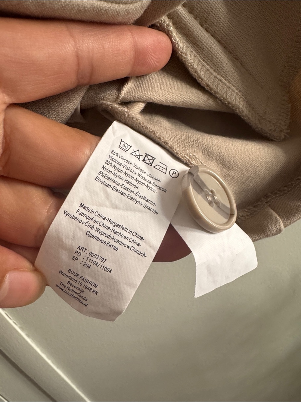 YEST Cropped V-Neck Button Vest US 10 - Picture 4 of 6